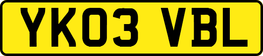 YK03VBL