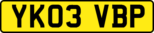 YK03VBP
