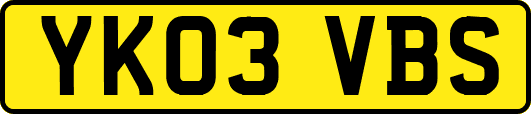 YK03VBS