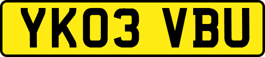 YK03VBU