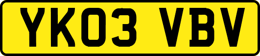 YK03VBV