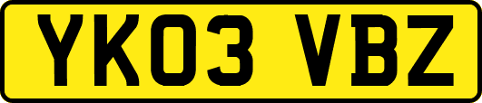 YK03VBZ