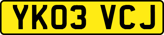 YK03VCJ