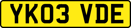 YK03VDE