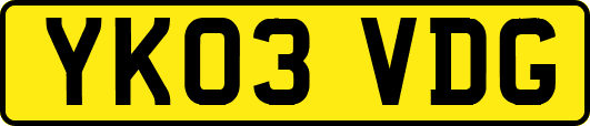 YK03VDG
