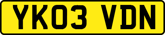 YK03VDN
