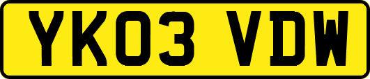 YK03VDW