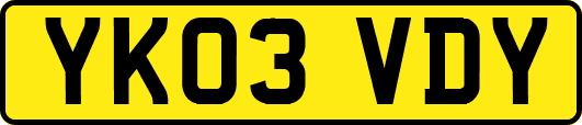 YK03VDY