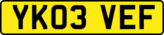 YK03VEF