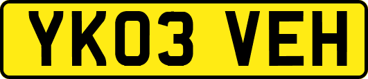 YK03VEH