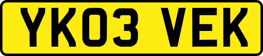 YK03VEK
