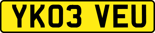 YK03VEU