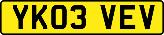 YK03VEV