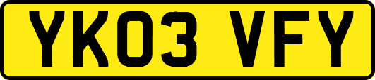 YK03VFY