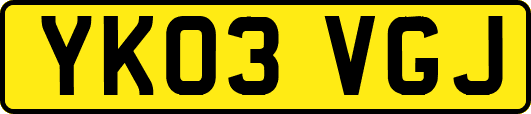 YK03VGJ