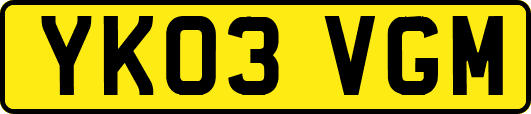 YK03VGM