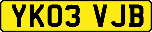 YK03VJB