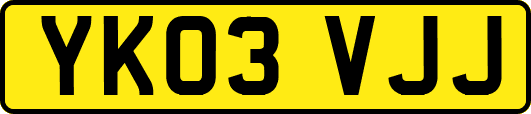 YK03VJJ