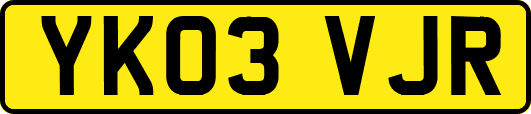 YK03VJR