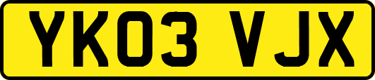 YK03VJX