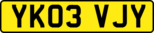 YK03VJY