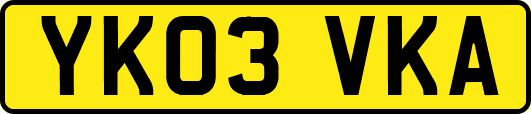 YK03VKA