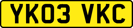 YK03VKC