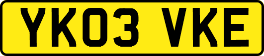 YK03VKE