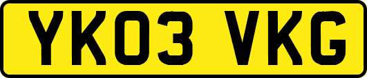 YK03VKG