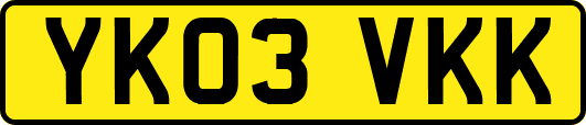 YK03VKK