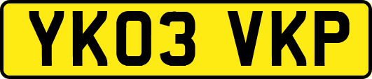 YK03VKP