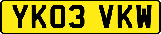 YK03VKW