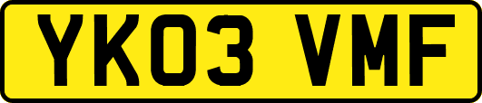 YK03VMF