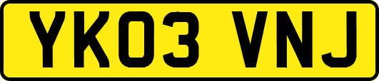 YK03VNJ