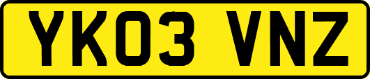 YK03VNZ
