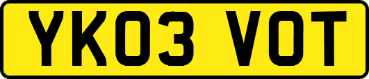 YK03VOT