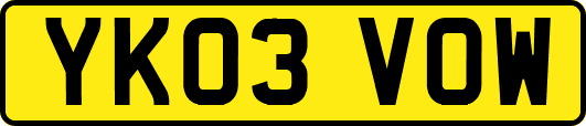 YK03VOW