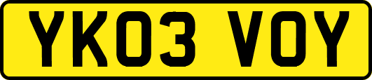 YK03VOY