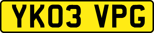 YK03VPG