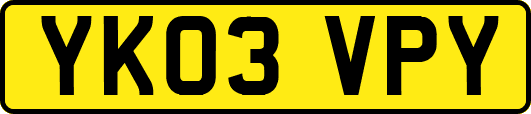 YK03VPY
