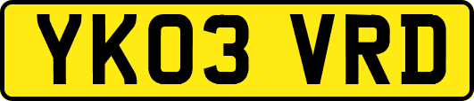 YK03VRD