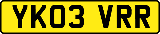 YK03VRR
