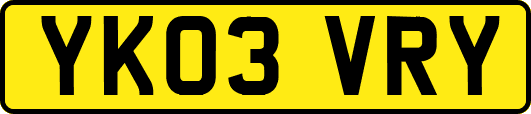 YK03VRY