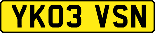 YK03VSN