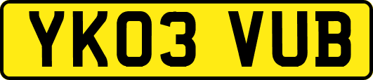 YK03VUB
