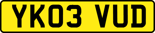 YK03VUD