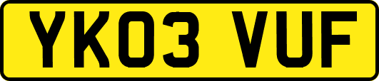 YK03VUF