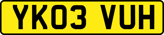 YK03VUH