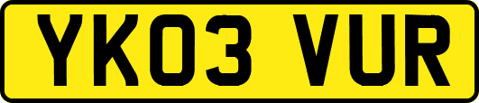 YK03VUR
