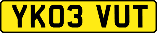 YK03VUT